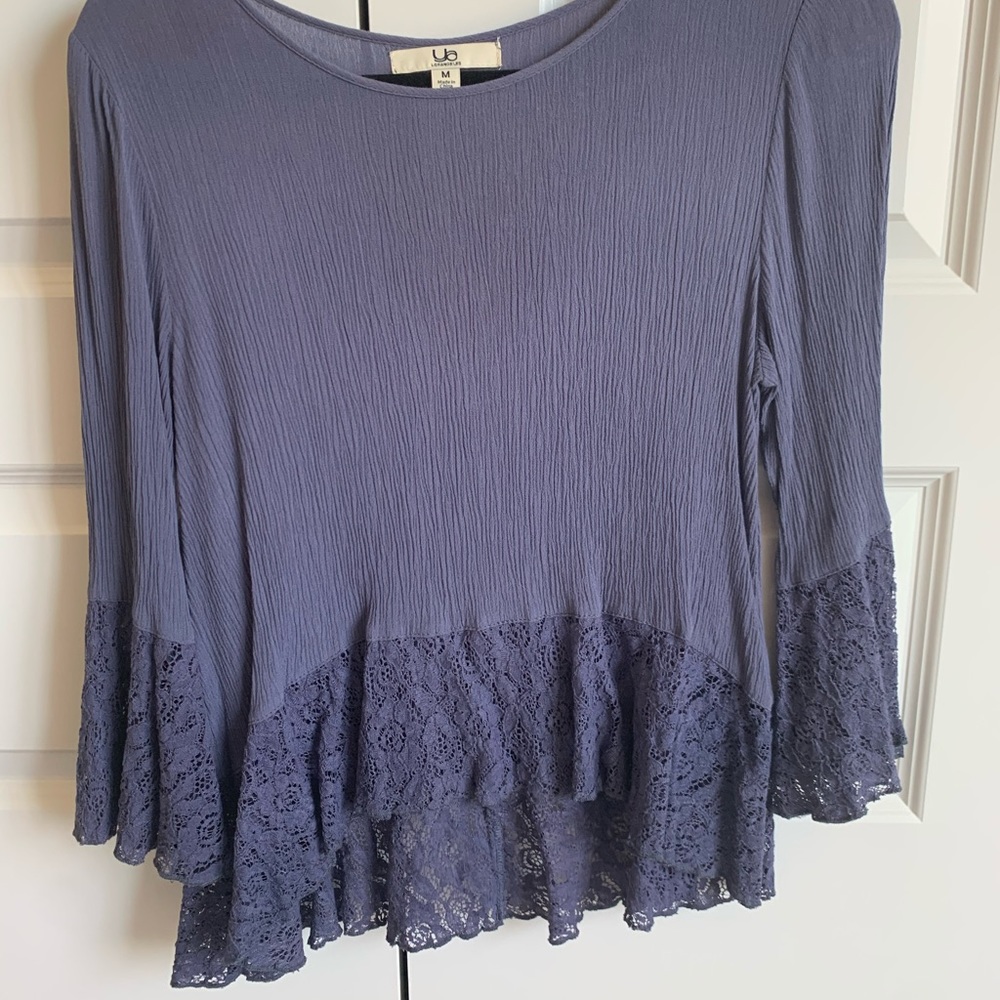 Purple/blue cute top